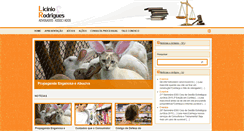 Desktop Screenshot of licinioerodrigues.com.br