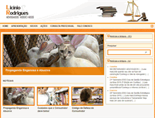 Tablet Screenshot of licinioerodrigues.com.br